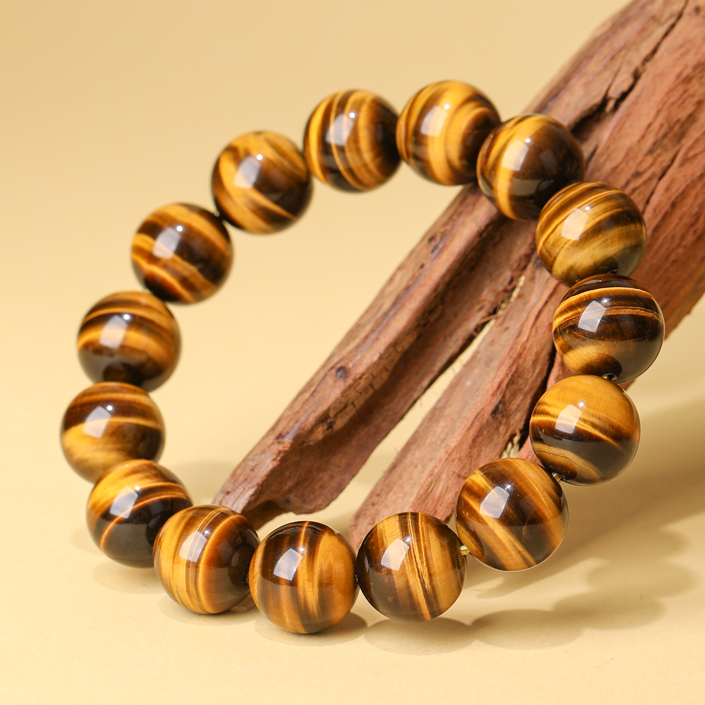 Yellow Tiger Eye Bracelet