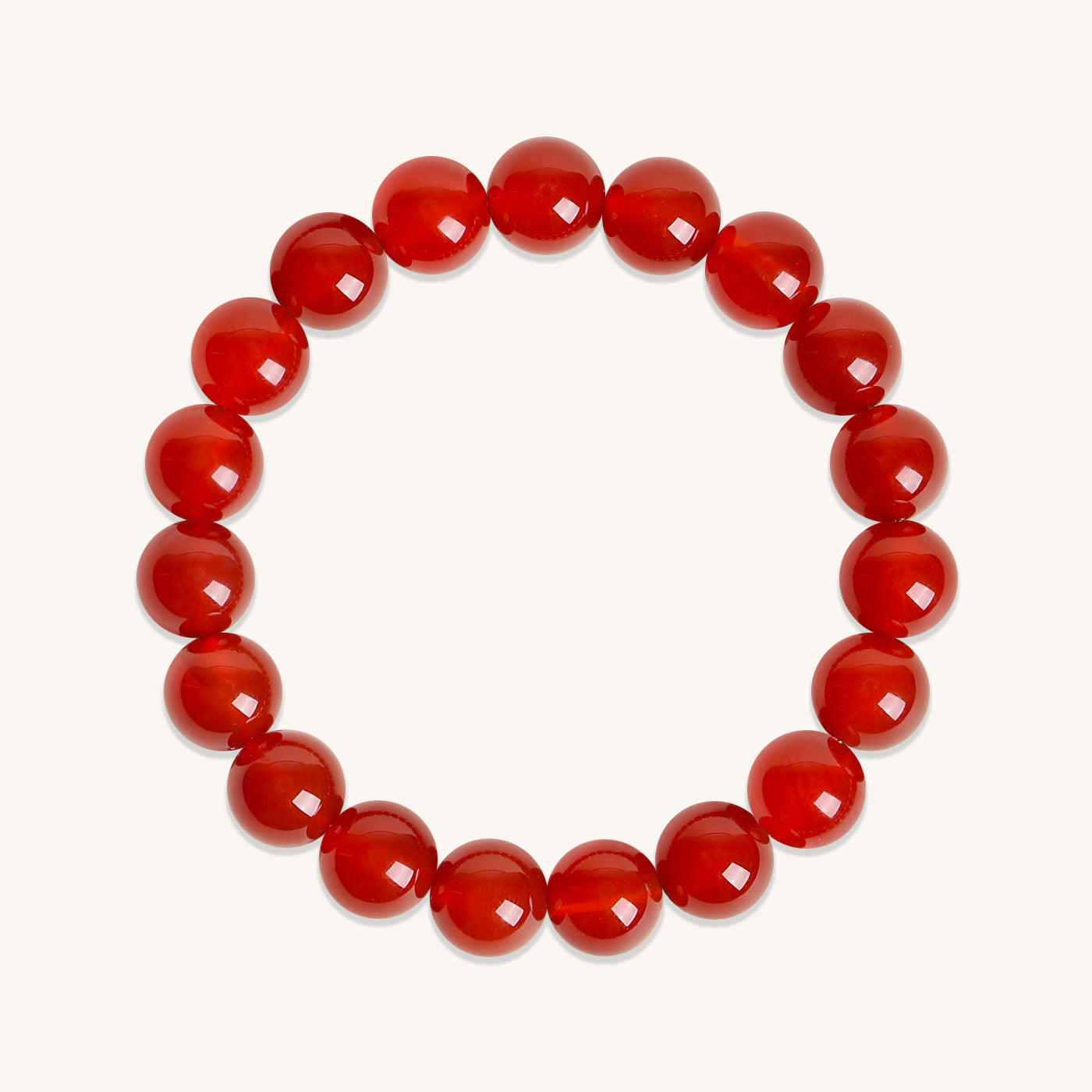 Red agate bracelet